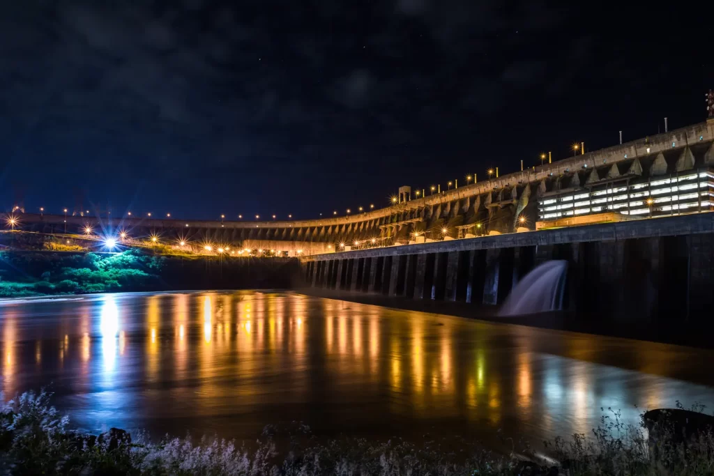 Illuminated Itaipu